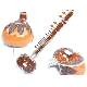 SITAR RAVISHANKAR STYLE KHARAJ PANCHAM WITH FIBERGLASS CASE GSM004 