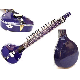 SITAR BLUE FUSION ELECTRIC WITH FIBERGLASS CASE GSM013