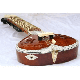 SITAR CARVING FUSION ELECTRIC SITAR WITH FIBERGLASS CASE GSM017