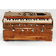 HARMONIUM TEAKWOOD TRIPLE KEY BOARD GSM044
